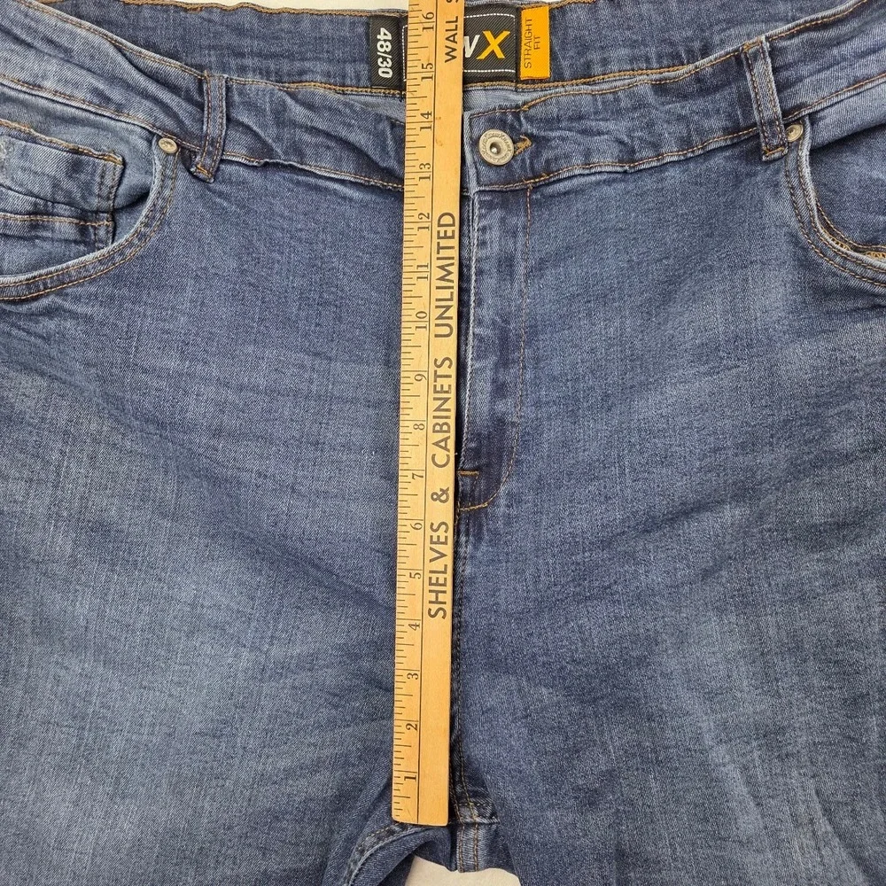 Raw X Jeans Mens 48 Blue Straight Fit Denim Classic Casual Excellent